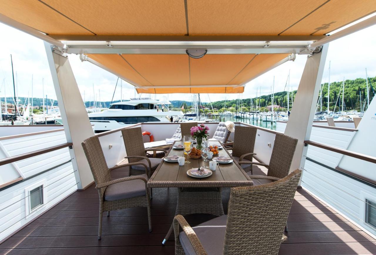 포르토로즈 Marina Luxury Houseboat Olive 빌라 외부 사진